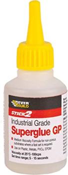 Everbuild Industrial Grade Superglue 20g Everbuild Industrial Grade Superglue 20g